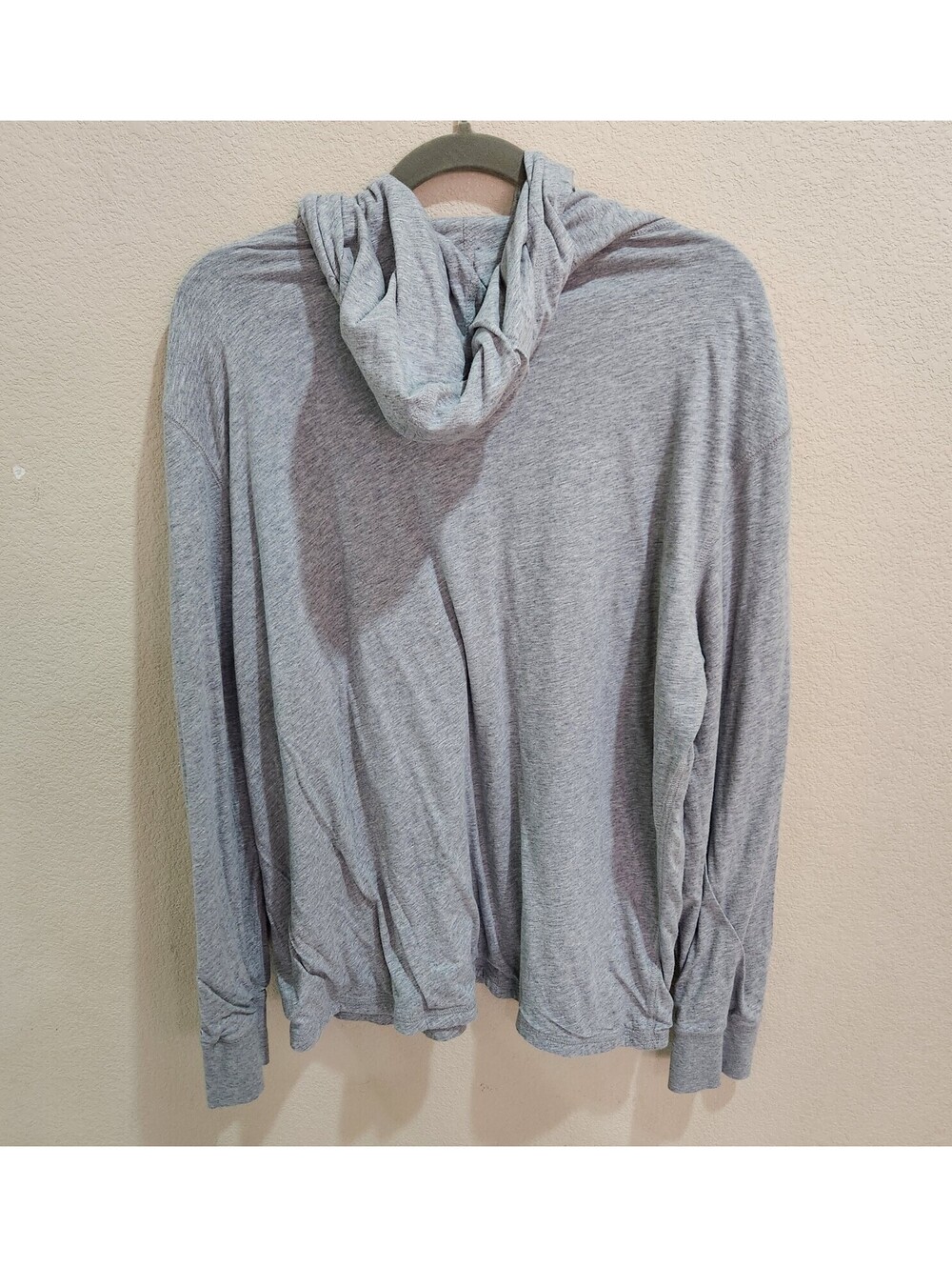 Polo Ralph Lauren Men Gray Hoodie Pullover Long Sleeve Pony Light Weight Size XL - Picture 9 of 10